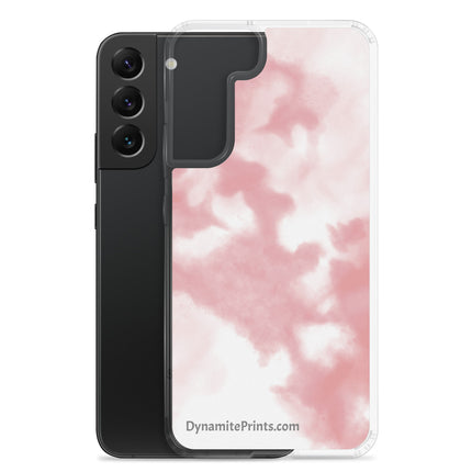 Pink Watercolor Clear Case for Samsung®