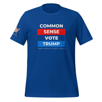 Commonsense Vote Trump T-Shirt - Trump Tees