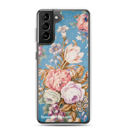 Country Flowers Clear Case for Samsung® - Trump Tees