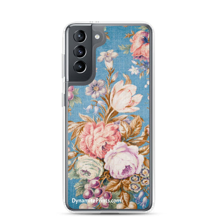 Country Flowers Clear Case for Samsung® - Trump Tees