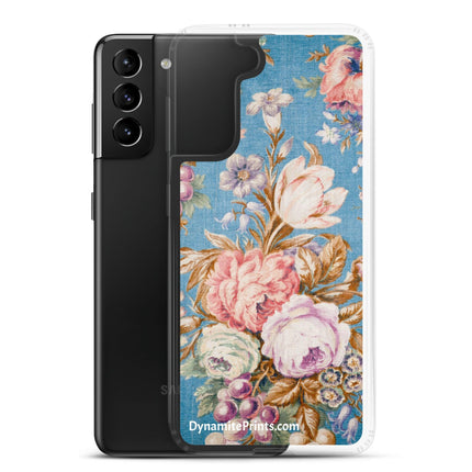 Country Flowers Clear Case for Samsung® - Trump Tees