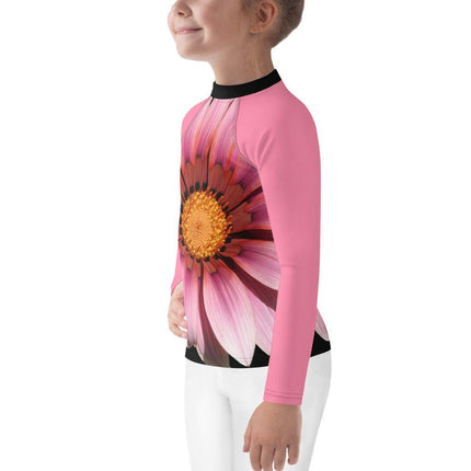 Daisy Pink Kids Rash Guard - Trump Tees