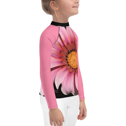 Daisy Pink Kids Rash Guard - Trump Tees