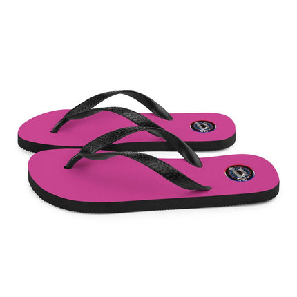 Dark Pink Flip - Flops - Trump Tees