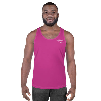 Dark Pink Unisex Tank Top - Trump Tees