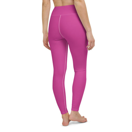 Dark Pink Yoga Leggings - Trump Tees