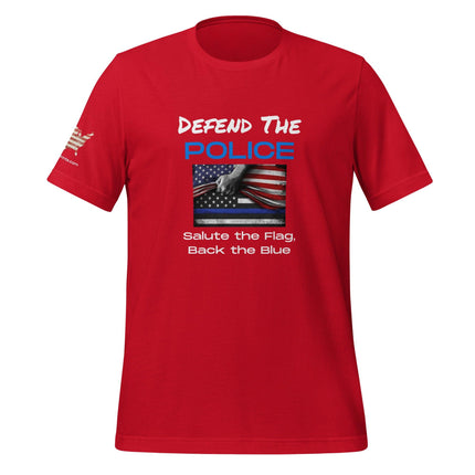 Defend The Police, Back The Blue T-Shirt - Trump Tees