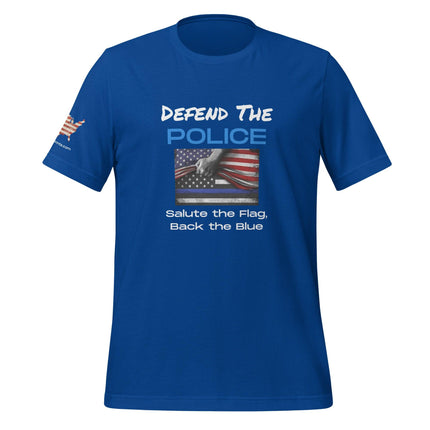 Defend The Police, Back The Blue T-Shirt - Trump Tees