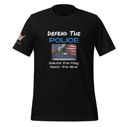 Defend The Police, Back The Blue T-Shirt - Trump Tees