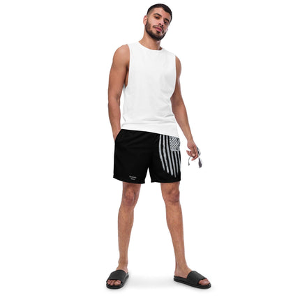 Distressed Flag Men's Boardshorts - Trump Tees