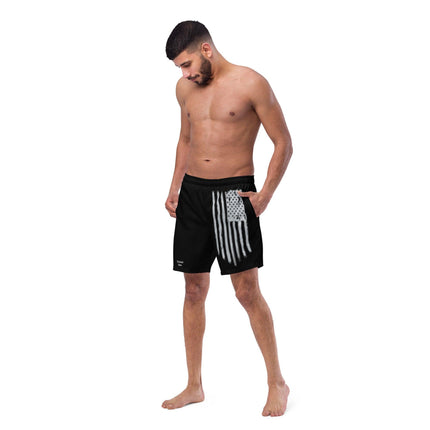 Distressed Flag Men's Boardshorts - Trump Tees