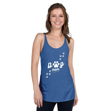 Dog Mom Women's Racerback Tank - Trump Tees