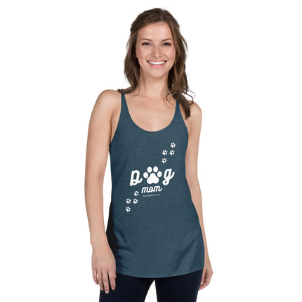 Dog Mom Women's Racerback Tank - Trump Tees