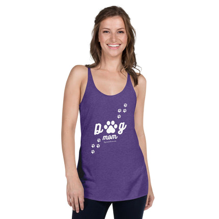 Dog Mom Women's Racerback Tank - Trump Tees