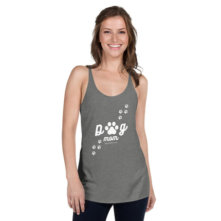 Dog Mom Women's Racerback Tank - Trump Tees