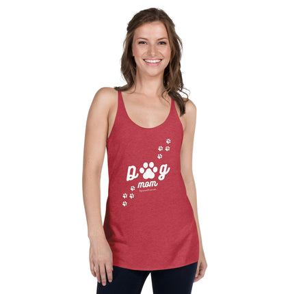 Dog Mom Women's Racerback Tank - Trump Tees