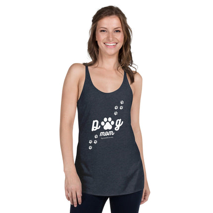 Dog Mom Women's Racerback Tank - Trump Tees