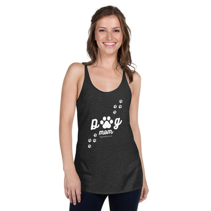 Dog Mom Women's Racerback Tank - Trump Tees