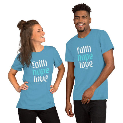 Faith Hope Love T-Shirt - Trump Tees