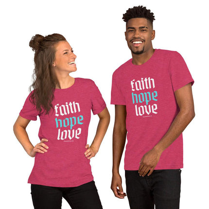 Faith Hope Love T-Shirt - Trump Tees