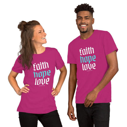 Faith Hope Love T-Shirt - Trump Tees