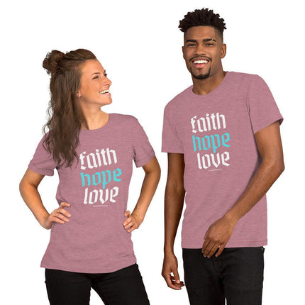 Faith Hope Love T-Shirt - Trump Tees