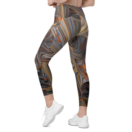 Feeling Wavy Leggings With Pockets - Trump Tees