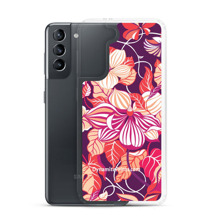 Flowers Clear Case for Samsung® - Trump Tees