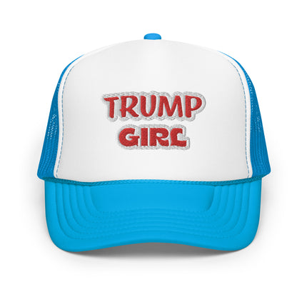 Trump Girl Foam trucker hat