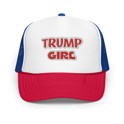 Trump Girl Foam trucker hat