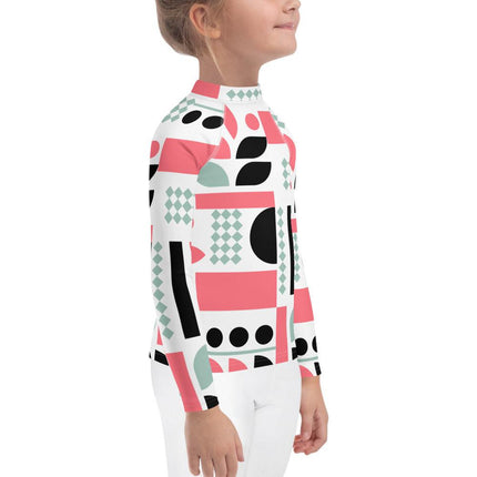 Geometric Kids Rash Guard - Trump Tees