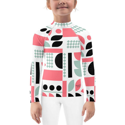 Geometric Kids Rash Guard - Trump Tees