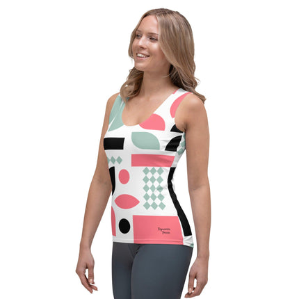 Geometric Women's Tank Top - Trump Tees