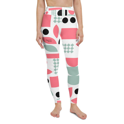 Geometric Yoga Leggings - Trump Tees