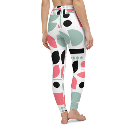 Geometric Yoga Leggings - Trump Tees