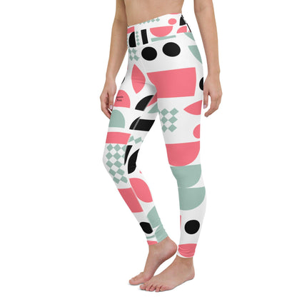 Geometric Yoga Leggings - Trump Tees