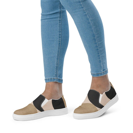 Gold Mine Women’s slip - on canvas shoes - Trump Tees