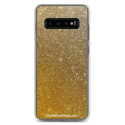 Gold Sparkle Clear Case for Samsung® - Trump Tees