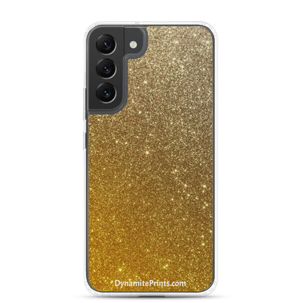 Gold Sparkle Clear Case for Samsung® - Trump Tees