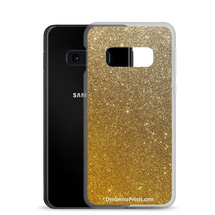 Gold Sparkle Clear Case for Samsung® - Trump Tees