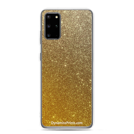 Gold Sparkle Clear Case for Samsung® - Trump Tees