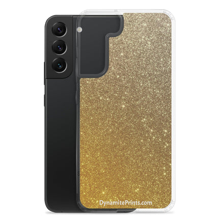 Gold Sparkle Clear Case for Samsung® - Trump Tees