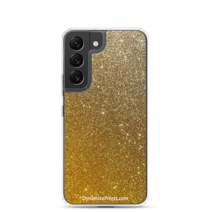 Gold Sparkle Clear Case for Samsung® - Trump Tees