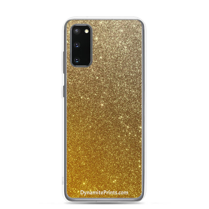 Gold Sparkle Clear Case for Samsung® - Trump Tees