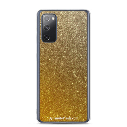 Gold Sparkle Clear Case for Samsung® - Trump Tees