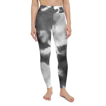 Gray Splash Yoga Leggings - Trump Tees