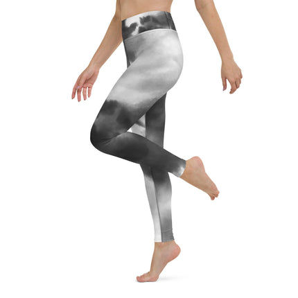 Gray Splash Yoga Leggings - Trump Tees