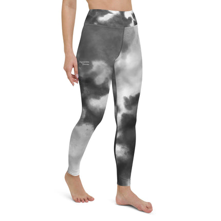 Gray Splash Yoga Leggings - Trump Tees