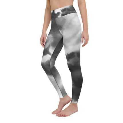 Gray Splash Yoga Leggings - Trump Tees