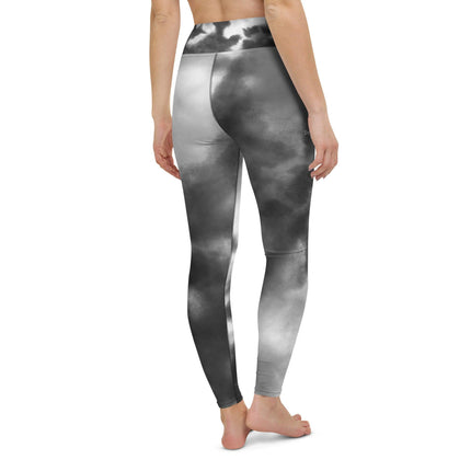 Gray Splash Yoga Leggings - Trump Tees